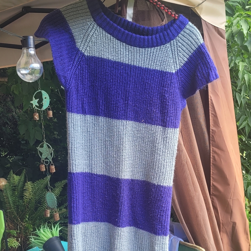 Knit Striped Dress